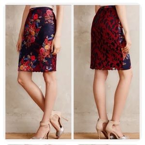 *Beautiful* ANTHROPOLOGIE Quinn Pencil Skirt by LEIFSDOTTIR, Size 2